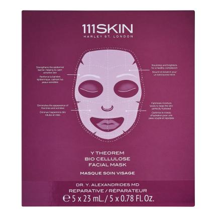 get_image 111SKIN_Y Theorem Bio Cellulose Facial Mask maseczki do twarzy w płachcie 5x23ml - obrazek 1