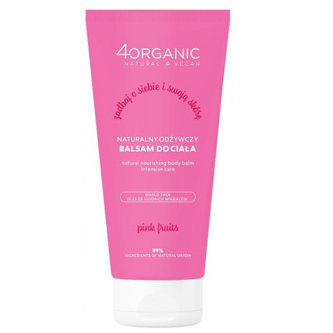 get_image 4ORGANIC_Naturalny odzywczy balsam do ciała Pink Fruits 150ml - obrazek 1