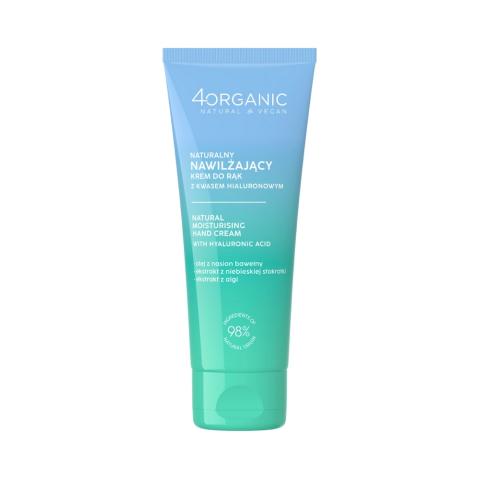 get_image 4ORGANIC_Naturlany nawilżający krem do rąk z kwasem hialuronowym 75ml - obrazek 1