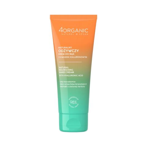 get_image 4ORGANIC_Naturlany odżywczy krem do rąk z kwasem hialuronowym 75ml - obrazek 1