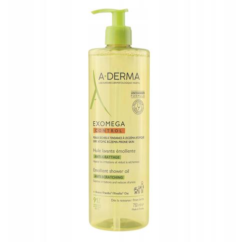 get_image A-DERMA_Exomega Control olejek emolient pod prysznic przeciw drapaniu 750ml - obrazek 1