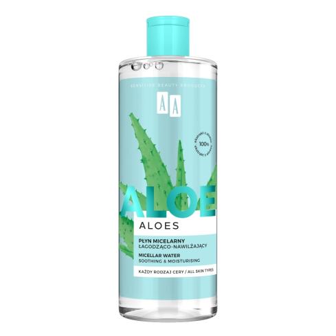 get_image AA_Aloes 100% Aloe Vera Extract płyn micelarny łagodząco-nawilżający 400ml - obrazek 1